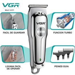 MAQUINA PELUQUERA Y PATILLERA VGR V-071