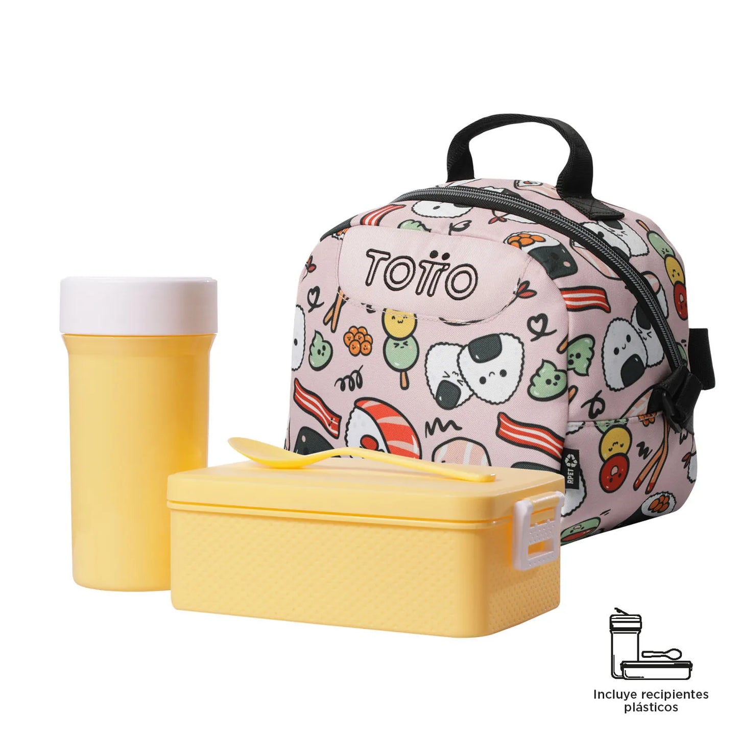 RECIPIENTE SANDUCHERA + BOTILITO 1/2 LTS SS221TOTTO