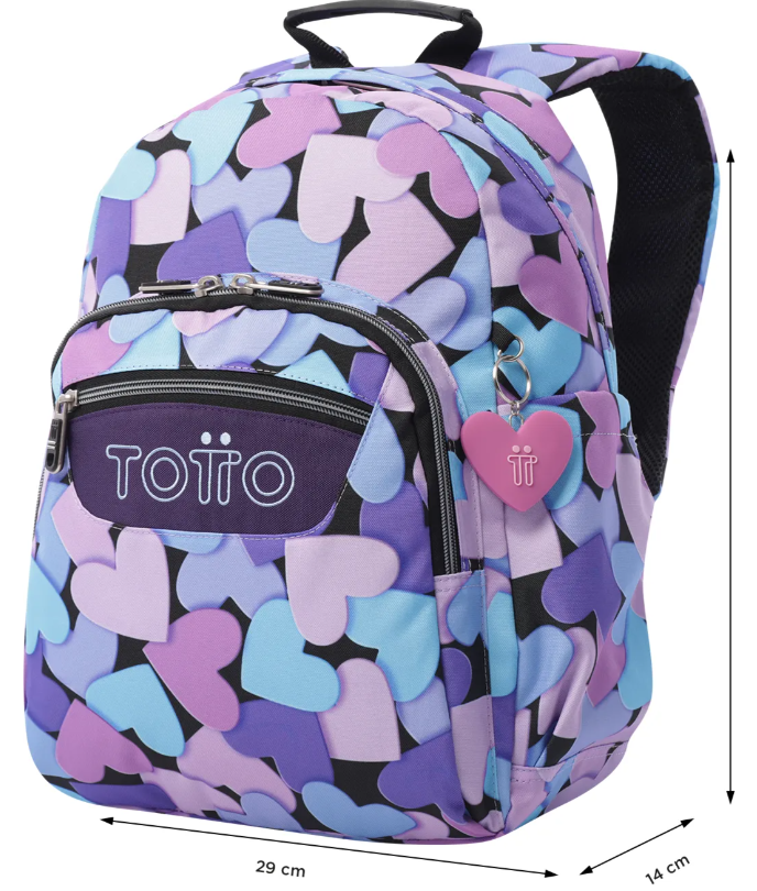 MORRAL JUVENIL PORTA PC13 GOMMAS AZUL (TOTTO)