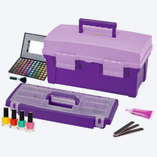 CAJA VANITY RIMAX 16" MORADA
