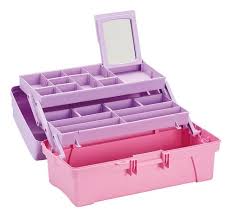 CAJA ORGANIZADORA VANITY 14" RIMAX LILA