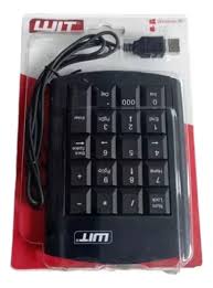 TECLADO NUMERICO o USB WIT TU-500N