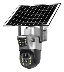 CAMARA DOBLE LENTE CON PANEL SOLAR
