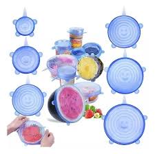 TAPAS DE SILICONA AJUSTABLES X6
