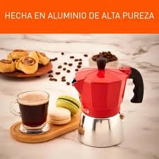 CAFETERA ITALIANA IMUSA 3 TZ ROJA