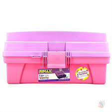 CAJA ORGANIZADORA VANITY 14" RIMAX LILA