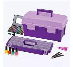 CAJA ORGANIZADORA VANITY 16" RIMAX MORADA