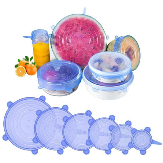 TAPAS DE SILICONA AJUSTABLES X6