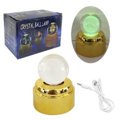 ESFERA CRISTAL GIRATORIA 6CM