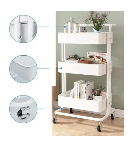 CARRO ORGANIZADOR X3 PISOS