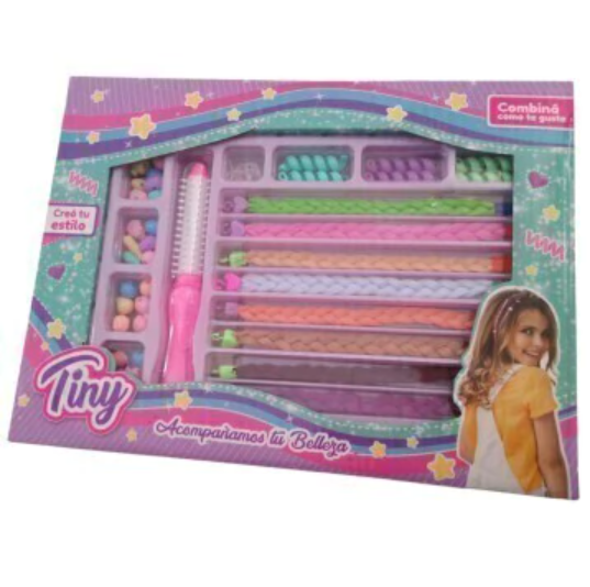 JUGUETES SET DE TRENZAS REF:024
