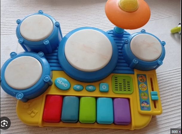 JUGUETES BATERIA PARA BEBE
