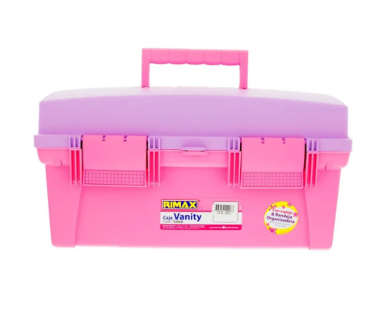 CAJA VANITY RIMAX 16" ROSADA