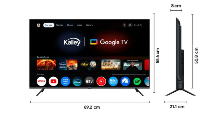 TELEVISOR KALLEY 40 PULGADAS K-TV40G200 FHD
