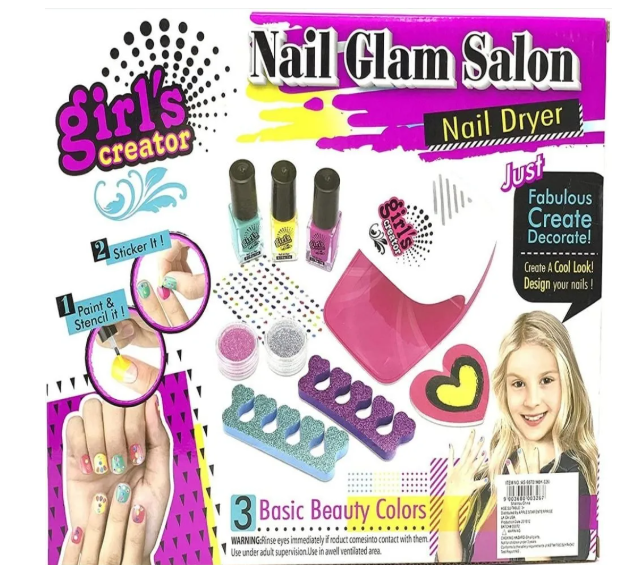 JUGUETES SET KIT DE UÑAS