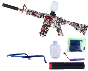 JUGUETES PISTOLA M4 HIDROGEL 67CM