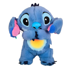 JUGUETES PELUCHE STITCH RESPIRA AZUL