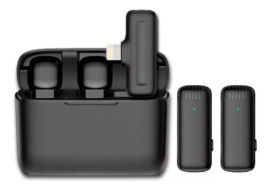 MICROFONO INALAMBRICO 2 EN 1 CON SOLAPA Y ESTUCHE