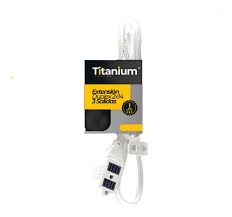 EXTENSION DUPLEX 4.5 MTS TITANIUM # 15