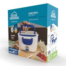 LONCHERA ELECTRICA HOME ELEMENTS AZUL