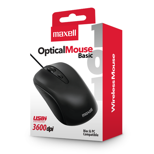 MOUSE OPTICAL MAXELL USB OWR-101